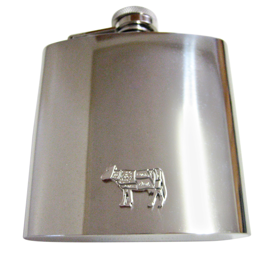 Beef Butchers Cut Large Flask